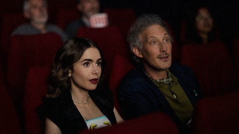 Emily and Luke in theater