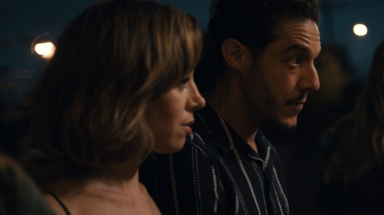 Emily the Criminal Plaza and co-star