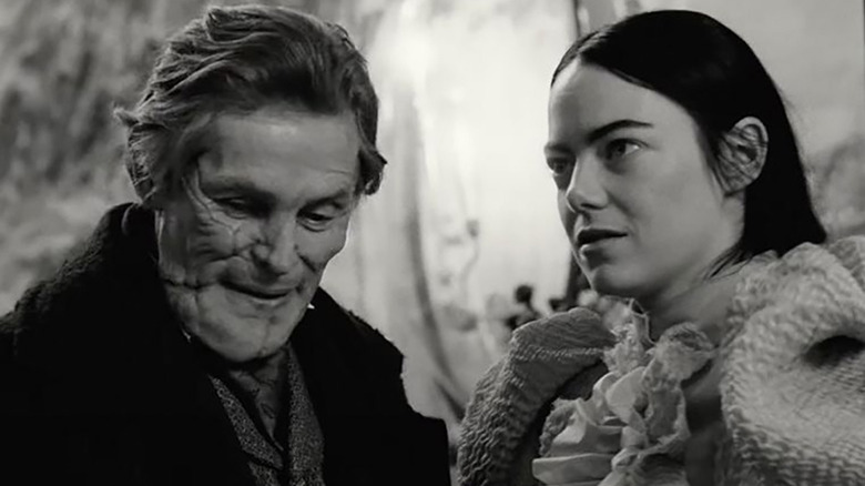 Poor Things, Willem Dafoe, Emma Stone