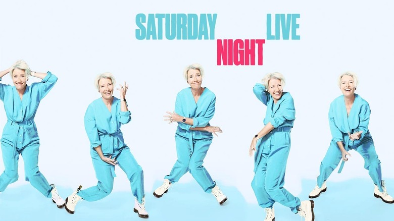 Emma Thompson Hosted Saturday Night Live