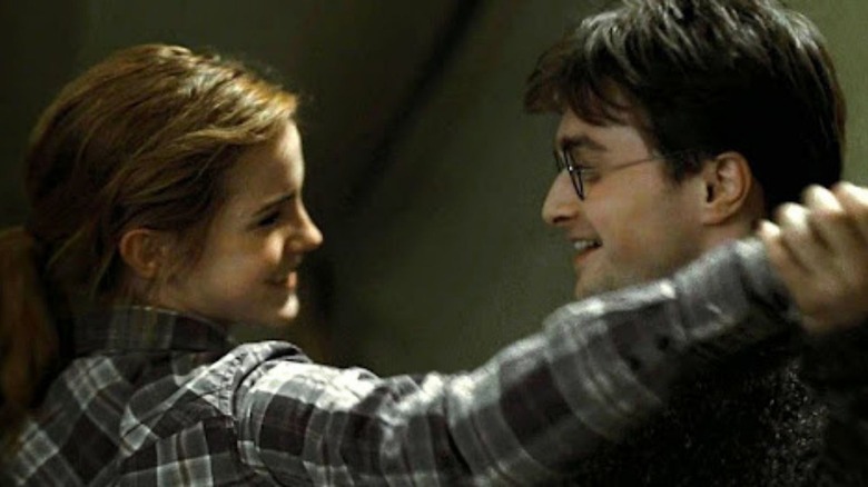 Harry and Hermione dance