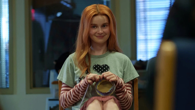 Catherine in her wig in Furious