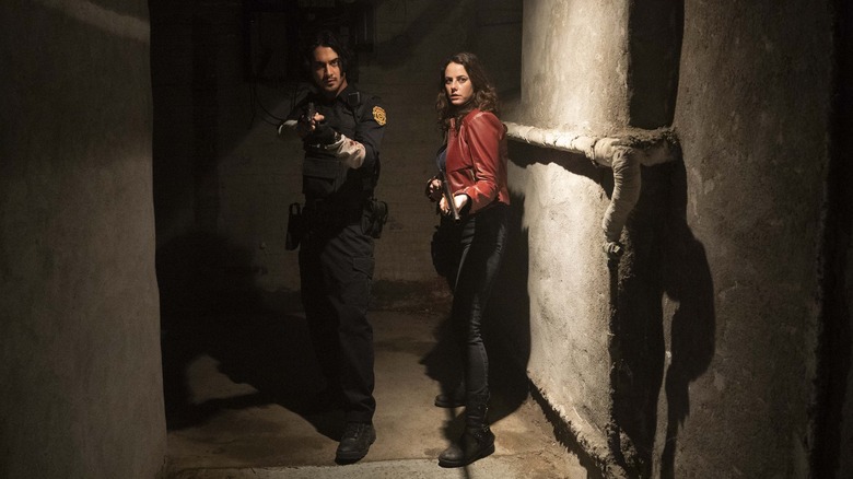 Resident Evil Raccoon City Claire and Leon