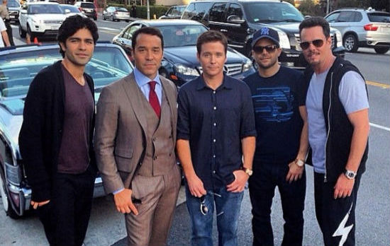 entourage set photos