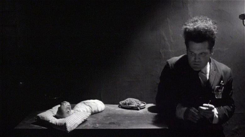 A still from David Lynch's Eraserhead