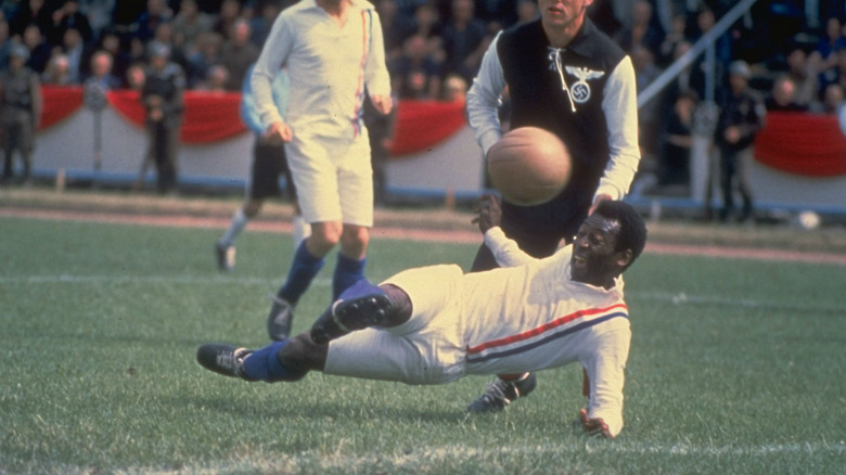 Pele overhead kick in Escape to Victory