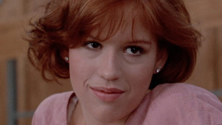 Molly Ringwald Breakfast Club pink dress