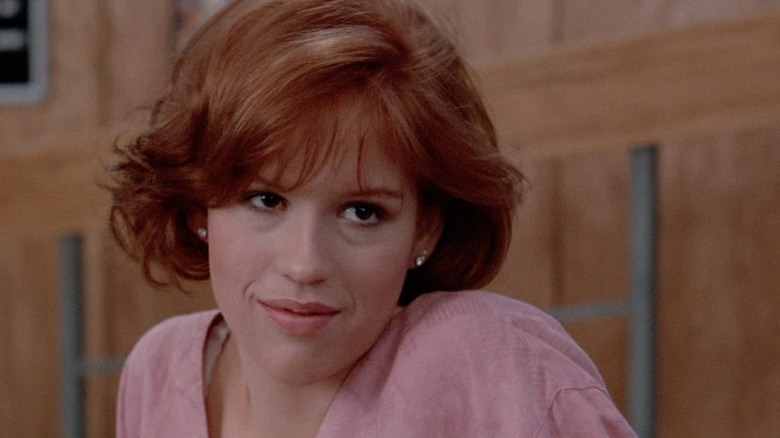 Molly Ringwald Breakfast Club pink dress