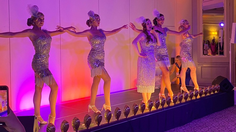 A picture of Flapper Dancers at Down Hall 