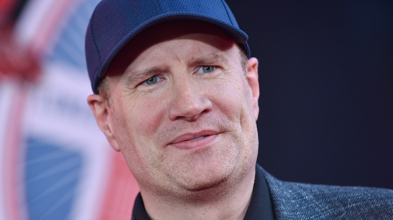 Kevin Feige at "Spider-Man: Far From Home" premiere