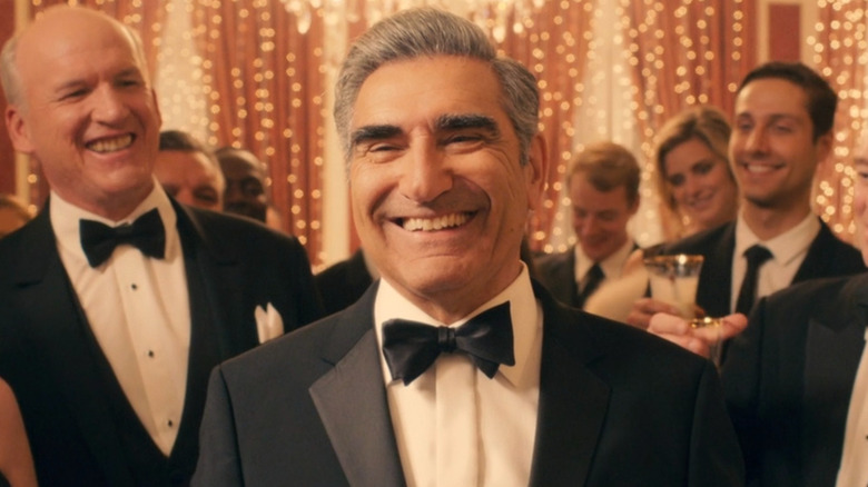 Eugene Levy as Johnny Rose in Schitt's Creek