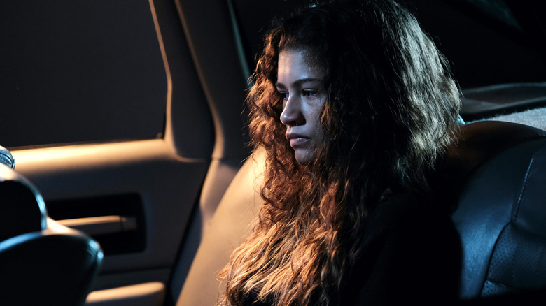 Zendaya as Rue in Euphoria