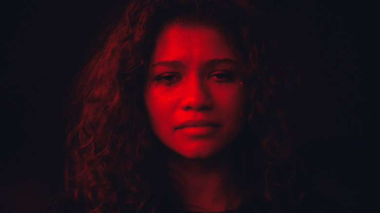 Zendaya as Rue in Euphoria