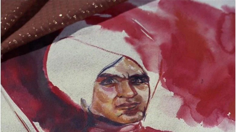 Space Seed Khan portrait turban