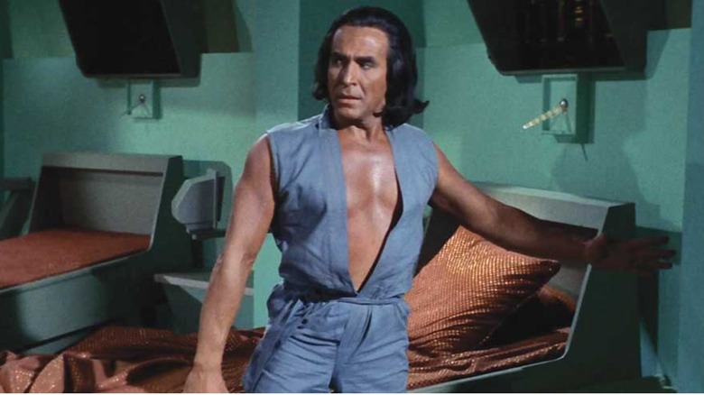 Khan pecks Space Seed Star Trek