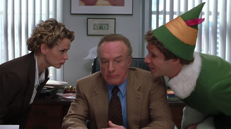 Will Ferrell and James Caan in Elf