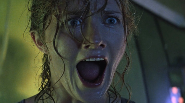 Joely Richardson as Starck screaming in Event Horizon