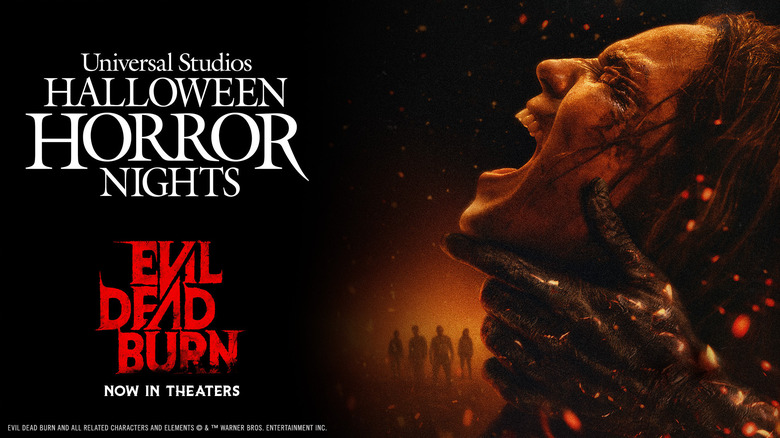 Promotional art for Universal Studios Halloween Horror Nights - Evil Dead Burn