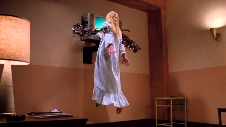 Freddy Krueger attacks victim via television
