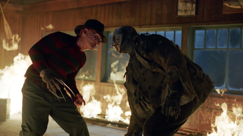 Freddy Krueger and Jason Vorhees in Freddy Vs. Jason