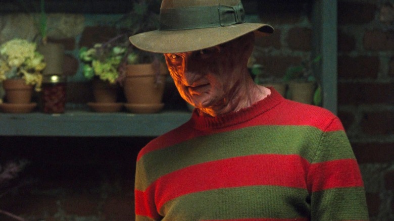 Freddy Krueger glaring