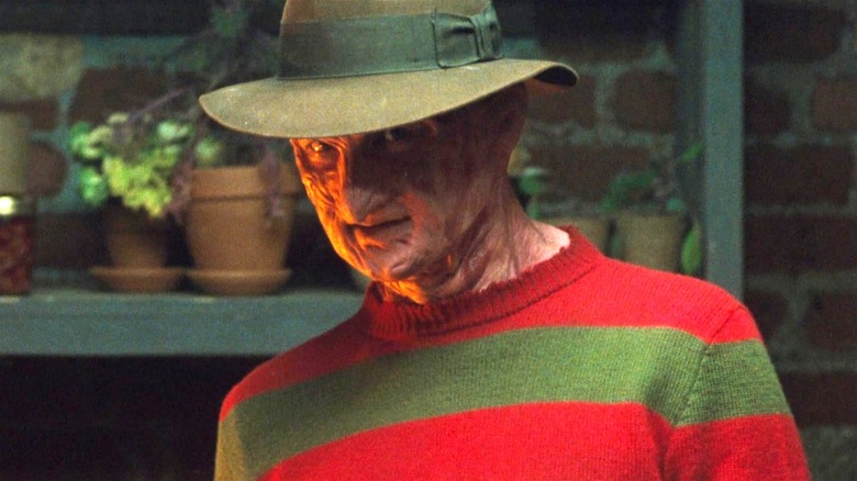 Freddy Krueger glaring