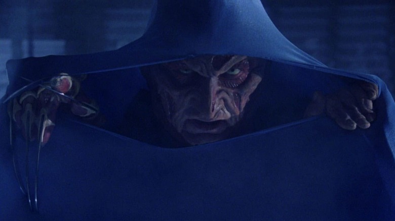 Freddy Krueger prepares to strike