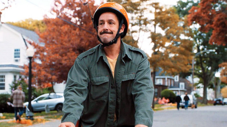 Adam Sandler as Hubie Dubois in Hubie Halloween