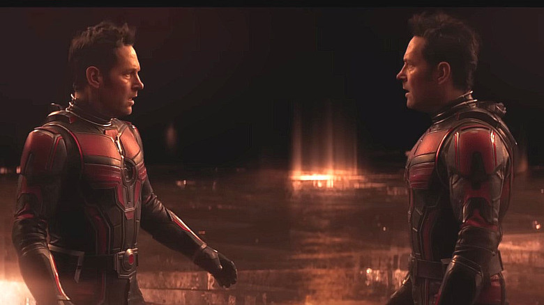 Ant-Man (Paul Rudd) faces Ant-Man (Paul Rudd)