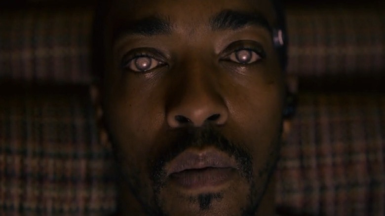 Anthony Mackie glazed eyes Black Mirror