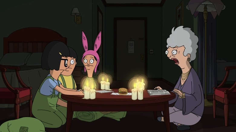 The Belcher kids and Dolores
