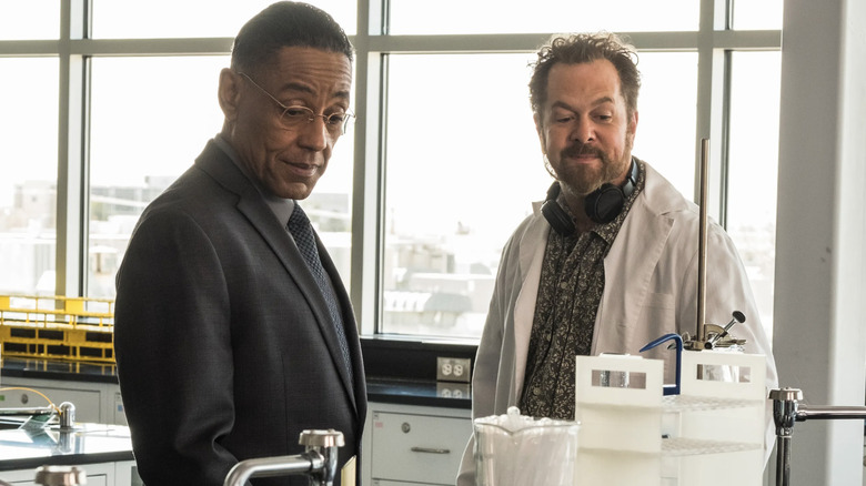 Giancarlo Esposito and David Costabile in Better Call Saul