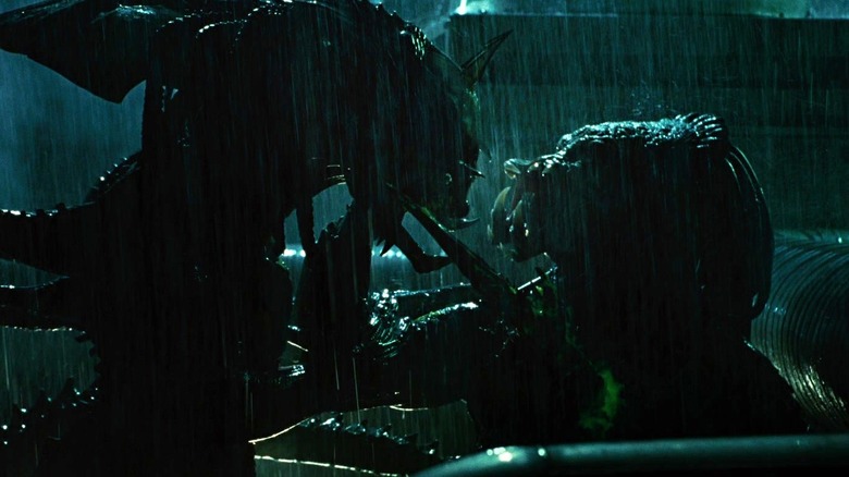Predalien fighting Predator in Aliens vs. Predator: Requiem
