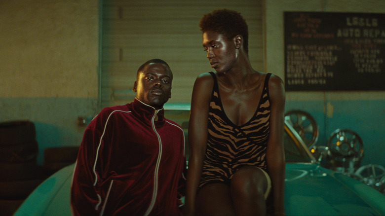 daniel kaluuya jodie turner-smith car hood