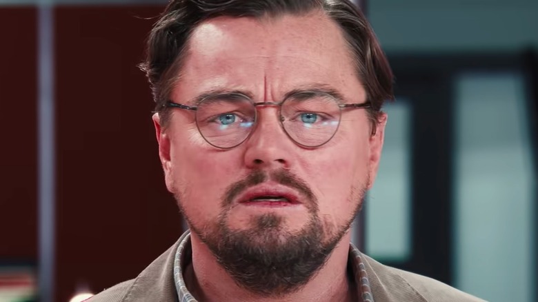 Leonardo DiCaprio with beard in Don't Look Up