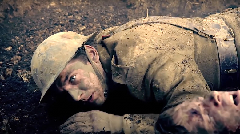 Mathew Crawley fighting in WW1 Downton Abbey