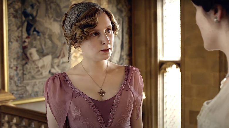 Lady Edith in Downton Abbey