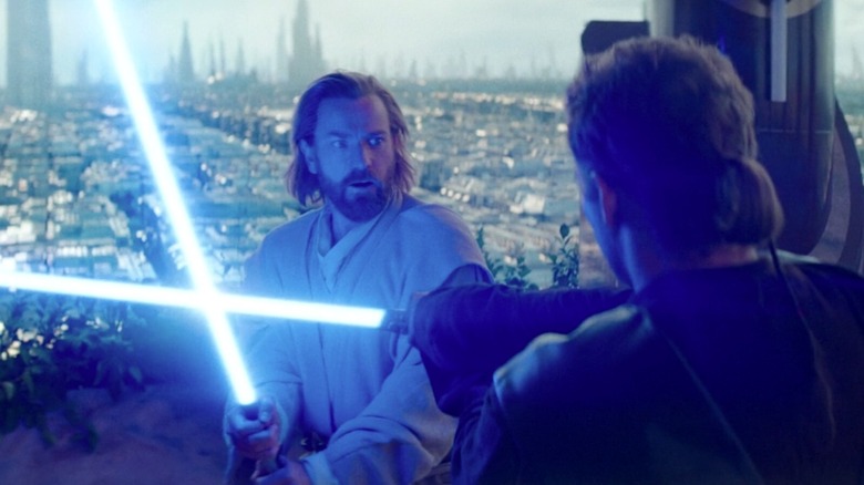 Ewan McGregor and Hayden Christensen in Obi-Wan Kenobi