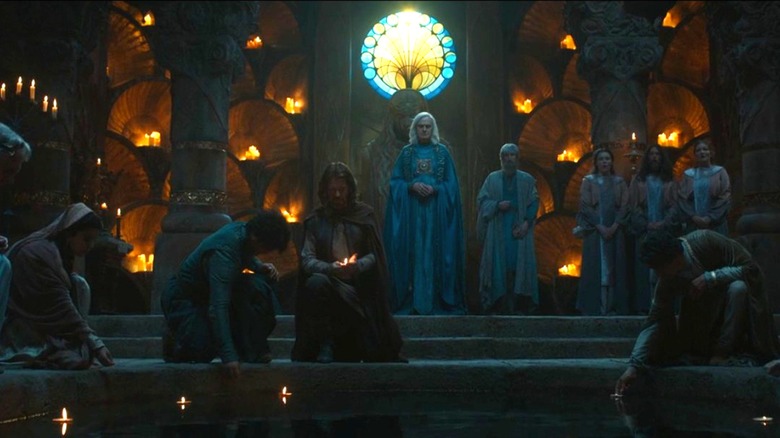 Funeral service in Númenor