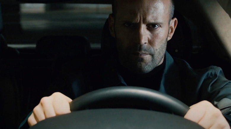 Deckard behind the wheel