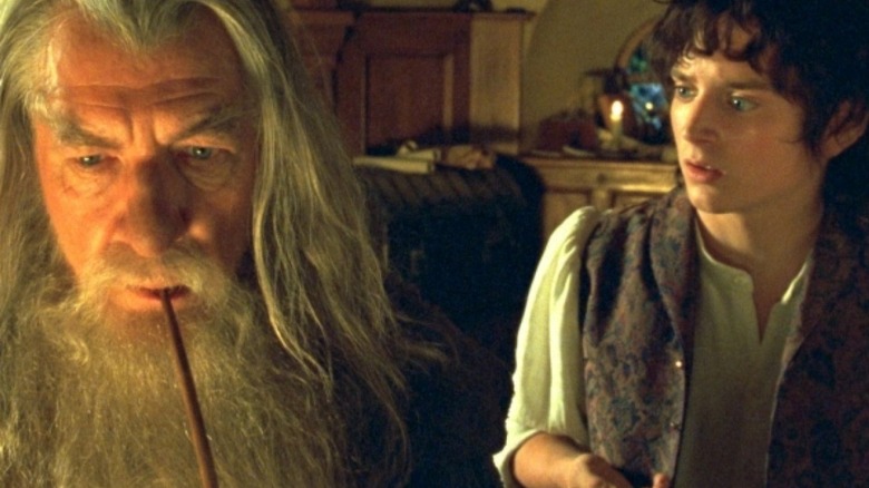 Gandalf and Frodo 