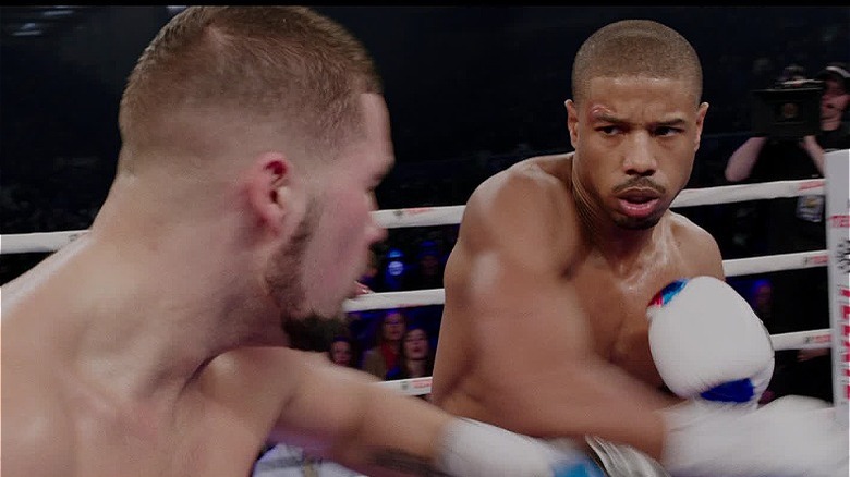 Adonis Creed fights Pretty Ricky Conlan
