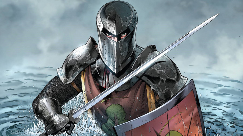 Cover art for the Sworn Sword graphic novel