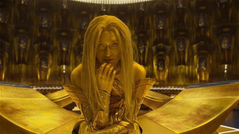 Ayesha sitting in Sovereign palace
