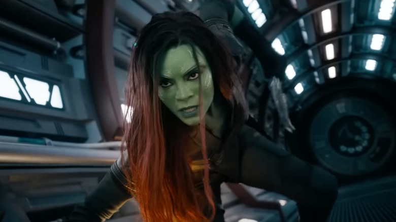 Gamora prepares for combat