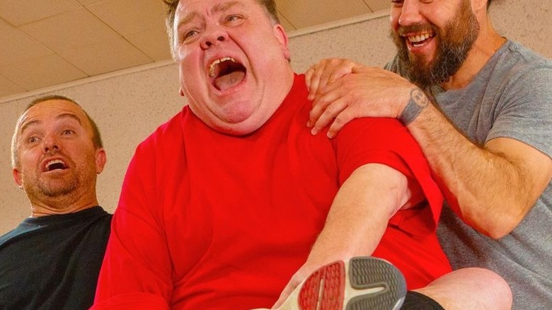 Preston Lacy in "Jackass Forever" 