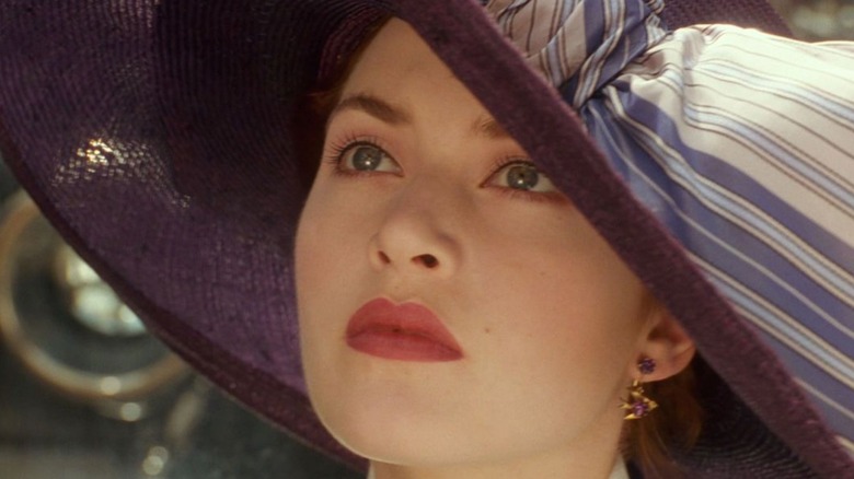 Kate Winslet Titanic Big Hat