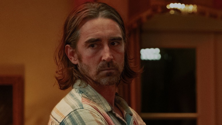 Lee Pace as Greg in Bodies Bodies Bodies 