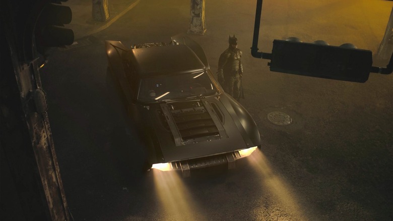 Batmobile in The Batman 