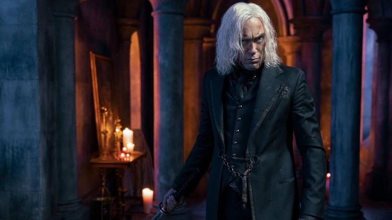 Vicious holding his katana